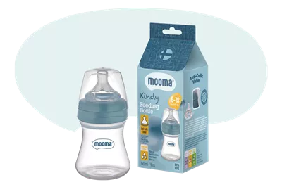 Mooma Kindy Biberon 150 ml 6-18 Ay